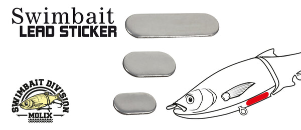Molix Swimbait Lead Sticker