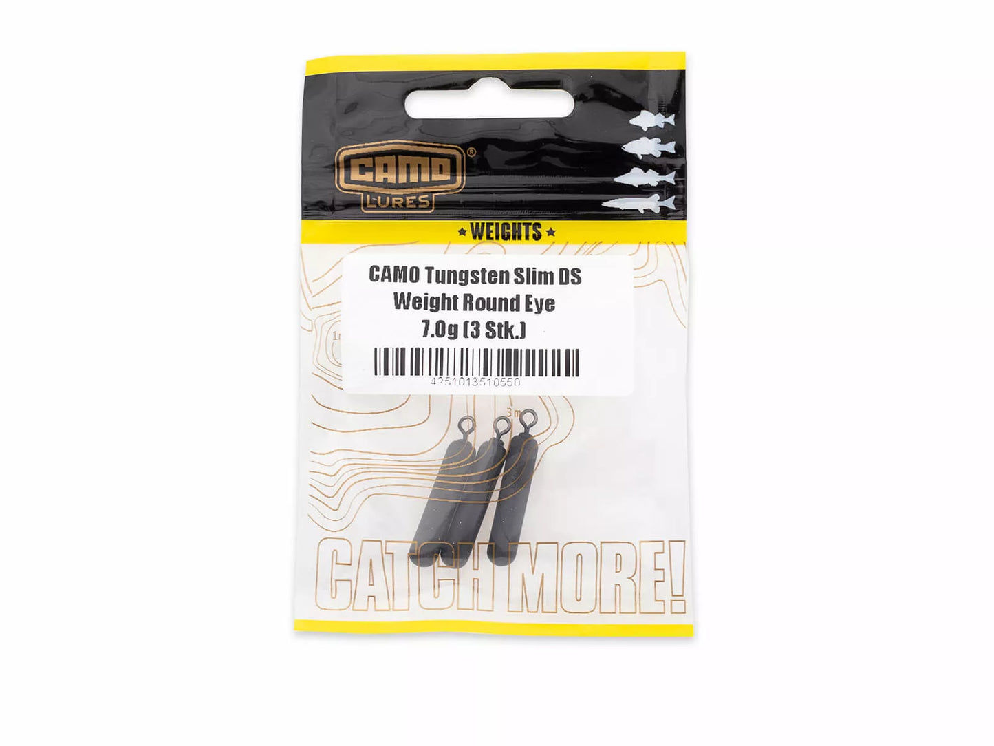 CAMO Tungsten Slim DS Weight Round Eye