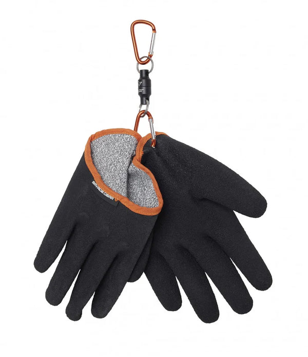 Savage Gear Aqua Guard Gloves L Black