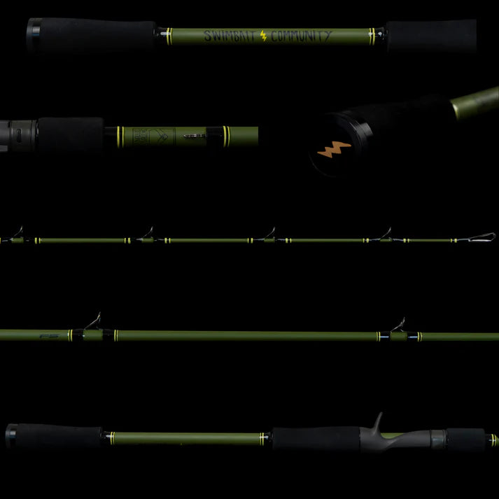 Swimbait Community MH 7'6'' 3/4 - 4 OZ Casting Rute
