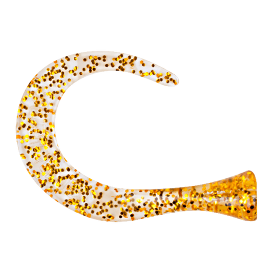 Strike Pro Guppie Tail Junior Ersatzschwänze Gold Gold Glitter