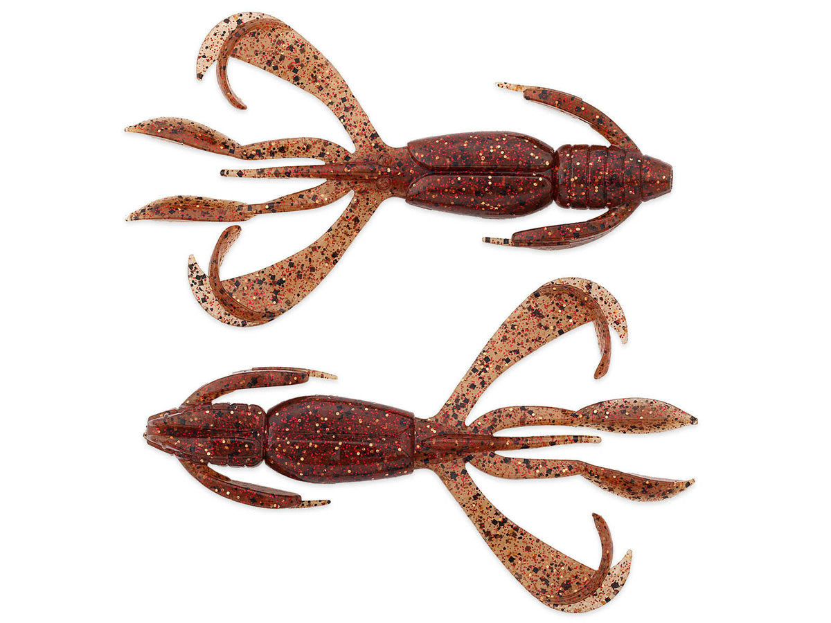 Keitech Crazy Flapper 3.6 Inch Ebimiso Red Copper