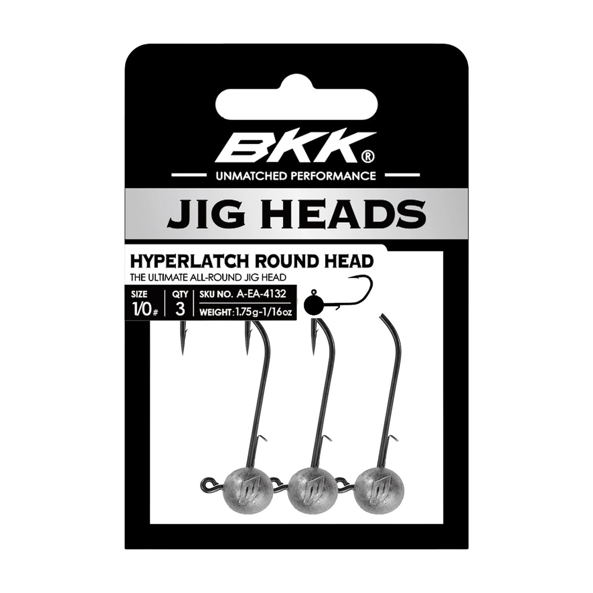 BKK Hyperlatch Round Head Jighaken