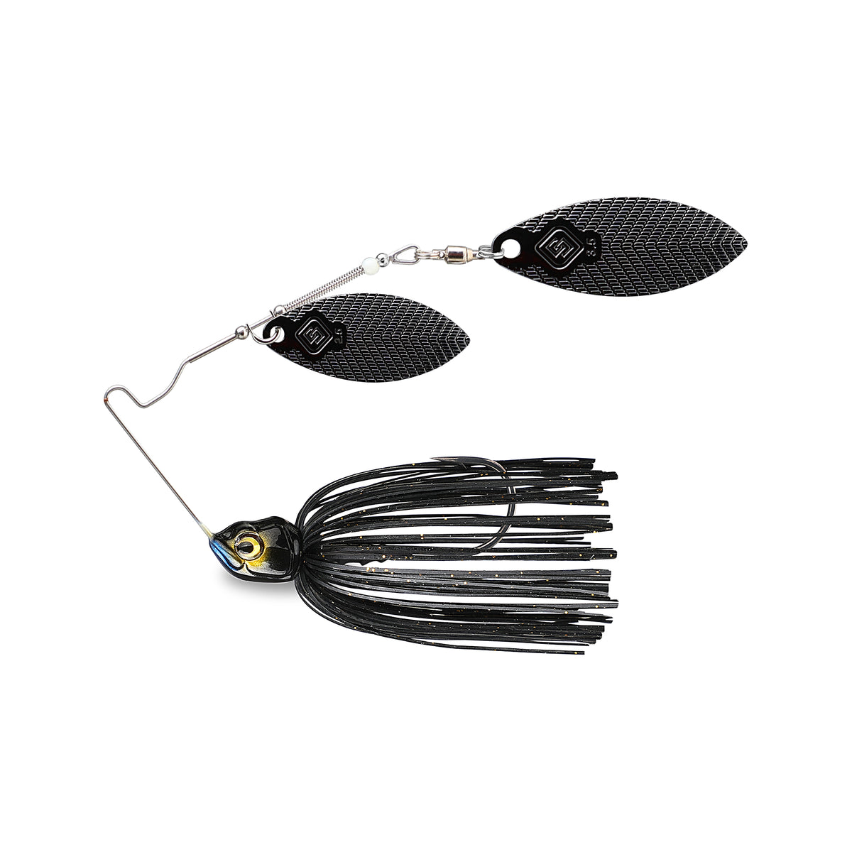 Pitch and Strike Guppi Spinnerbait 14g black-knight