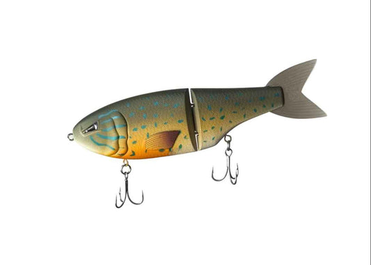 Throwback Baits Metro LT Glide Bait Pumpkinseed