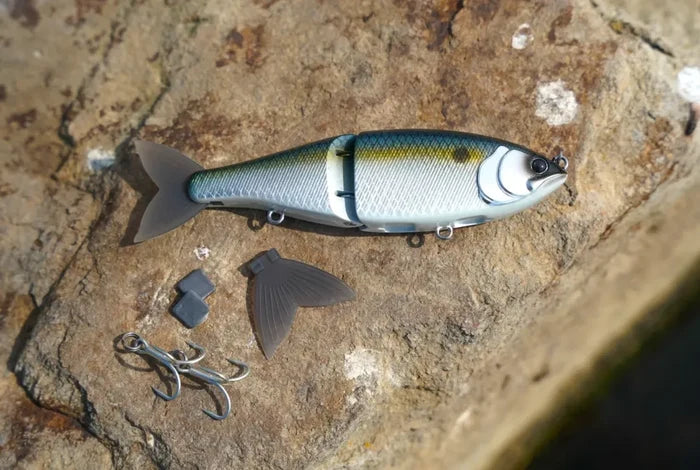Swimbait Republic Glideway 126 BLNKT Shad