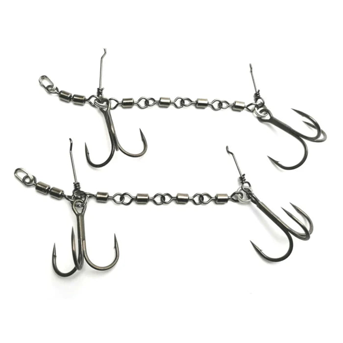 Pikecraft The Swivel Stinger Rig L  BKK 16-20cm 1/0 2pcs
