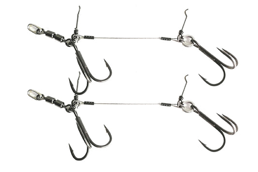 Pikecraft Double-Swivel Stinger Rig L 1/0