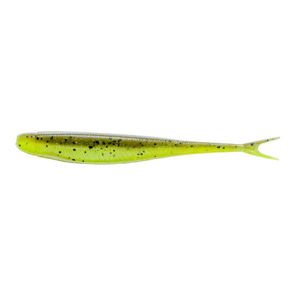Noike SLT Minnow 4' Green Pumpkin Chartreuse UV
