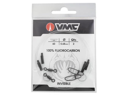 VMC Fluorocarbon Hechtvorfach Leader 40cm 1,00mm